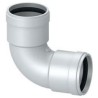 CURVA ACCIAIO MONOPARETE  A 90°MF D.80