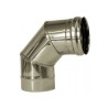 CURVA ACCIAIO MONOPARETE  A 90°MF D.250 MA AISI 304