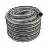 TUBO FLESSIBILE INOX DOPPIA PARETE .100 INTERNO LISCIO PREZZO AL METRO AL MT