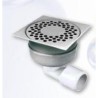 PILETTA DOCCIA SIF.INOX 100X00 MM AT. VERT.D.40