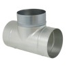 TEE  STAMPATA A 90° DIAM.250 SAFE PER TUBO SPIRALATO LAMIERA
