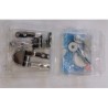 CERNIERE UNIVERSALE OTTONE CROMATO PESANTE