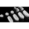 SET PARACOLPI CON PERNI DRITTI