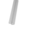GUARNIZIONE PROFILO BASE DA 6  MM A 8 MM PER BOX DOCCIA IN CRISTALLO al pz. 2mt