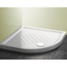 PIATTO DOCCIA 80 SEMICIRCOLARE  H. 5,5 ART CERAM