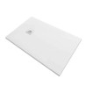 PIATTO DOCCIA IN MINERAL MARMO EMOJI  70X170  H.2,8 BIANCO EFFETTO PIETRA