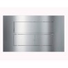 PLACCA COMANDO COMPLETA IDEA BLU CROMO 20.15B/CR