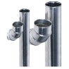 Curva per tubo alluminio lamierino BLECH 6/10 D.230 MM