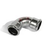 RACCORDO PRESSARE  ACCIAIO AL CARBONIO M 1"1/4X D.35