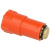 TAPPO DI MONT.IMPIAN.CON FILETTO IN OTTONE 1/2X20 PP-R ROSSO