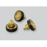 CUSCINETTI OTTONE mm.D19 X LUN.PERNO 23.SPESS.ROTELLA 5,5- PERNO FIL.M.5 CONF.2 PZ.