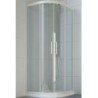 BOX CIRCOLARE   EVO 88/90 PROFILO  BIANCO CRISTALLO TRASPARENTE\' MM. 6 FORTE BEVOR52