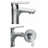 SET MISCELATORI BAGNO TITANIO DUEMMEGGI