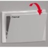 PLACCA DI COPERTURA BIANCA PER VALVOLA INCASSO GAS TECO 230X140 D01 BIANCA
