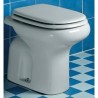 VASO TESI  DUO SCARICO PAVIMENTO  BIANCO