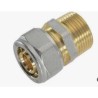 RACCORDO DRITTO MASCHIO 3/4X26 MULT.STR