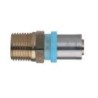 RACCORDO DRITTO M 2X63X4,5 MULT.PRES