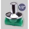RUBINETTO INCASSO A  VITONE C/CAPPUCCIO D20 PP-R