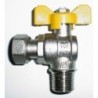 VALVOLA  GAS BOCCHETTONATO 1/2X3/4 FARF