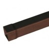 TUBO QUADRO 080 MT.1 (Al pezzo) MARRONE