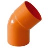 CURVA D.100-45°MF ARANCIO