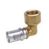 GOMITO A 90° FEMM.3/4X20 MULT. A PRESSARE APL