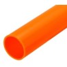 TUBO PVC 400 mm  MT.3 (Al pezzo) ARANCIO