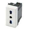 PRESA BIPASSO 10/16A 250V MASTER MIX