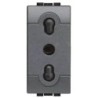 PRESA BIPASSO 2P+T 10/16A LIVING