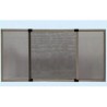 ZANZARIERA STOP INSET ESTENSIBILE 100X70  BIANCO