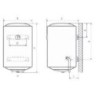 SCALDABAGNO ELETTRICO FERROLI/ISEA SWING PLUS  LT 80 VERTICALE GARANZIA 5 ANNI