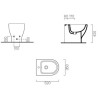 BIDET CITY PRO 52 X 35 GSI FILOMURO