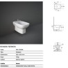 BIDET RAK ORIGIN SOSPESO BIANCO