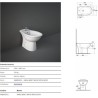 BIDET KARLA BIANCO RAK