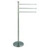 PORTA ASCIUGAMANI A 3 ASTE ACCIAIO INOX
