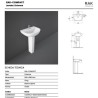 LAVABO COMPACT CM 50  RAK