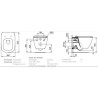 VASO TESI NEW SOS.AQUAB.C/SE.BCO T354701 CON COPRIVATER CHIUSURA NORMALE