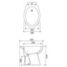 BIDET DIMATER MONOFORO