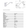 MISCELATORE LAVELLO NOVARA PLUS 115.0470.658 BIANCO FRANKE