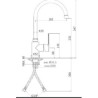 MISCELATORE LAVELLO A MURO CANNA  SNODATA  DUEMMEGGI ITALY PR 150