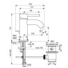 MISCELATORE LAVABO IDEAL STANDARD CERALINE BC193