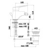 MISCELATORE BIDET NETTUNO DUE 1 1/4 PAFFONI CROMO
