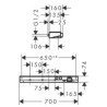 MISCELATORE  TERMOSTATICO SHOWER TABLET SELECT 700 13184400
