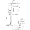 MISCELATORE LAVABO 1"1/4 BLU PAFFONI