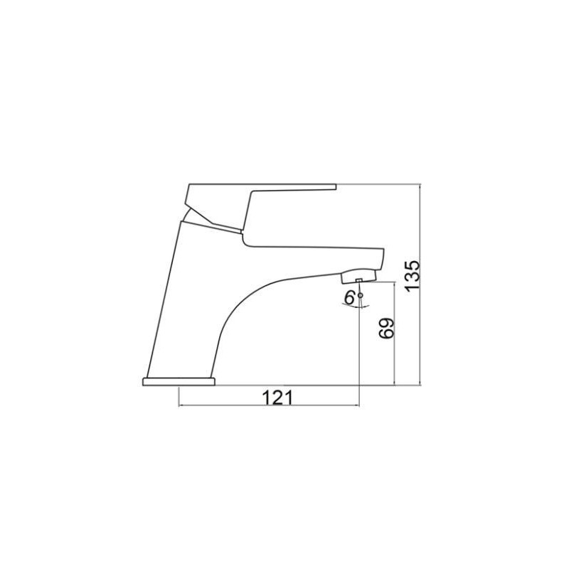 MISCELATORE LAVABO 1"1/4 AIR DUEMMEGGI ITALY AR 100