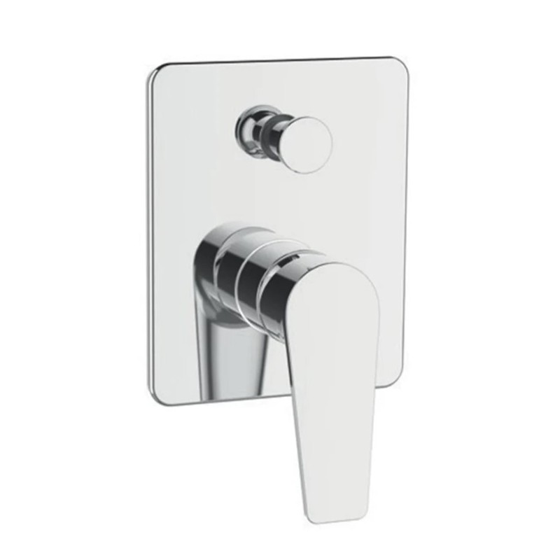 MISCELATORE INCASSO DOCCIA TITANIO DUEMMEGGI ITALY TN 130