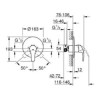 MISCELATORE DOCCIA EUROSMART NEW CROMATO GROHE 33556002