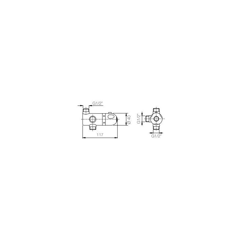 MISCELATORE BIDET 1"1/4 PRIMUS/SELENIA