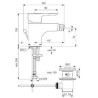 MISCELATORE BIDET CERAPLAN 3