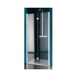 BOX ALTER PARETE  SOFFIETTO CROMO 97,8/99,8 CRISTALLO TRASPARENTE  SAMO B9535ULUTR